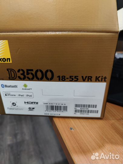 Фотоаппарат nikon d 3500