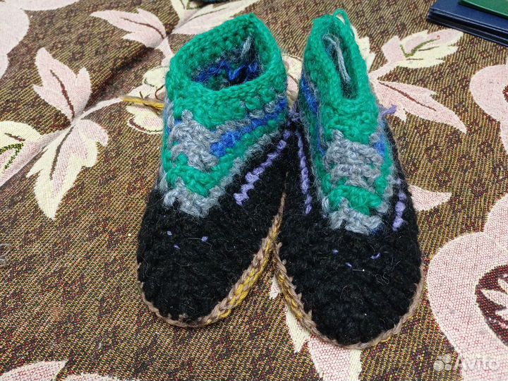 Вязаная обувь