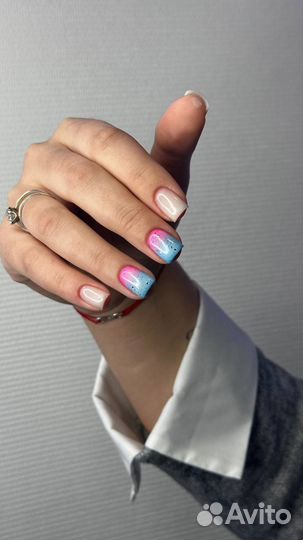 Маникюр с покрытием гель лак