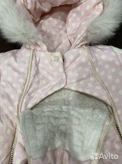 Зимний комбинезон для девочки