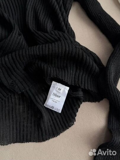 Полупрозрачный лонгслив CD Christian Dior