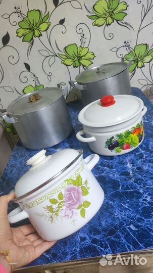 Кастрюля алюминиевая