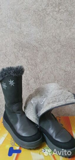 Сапоги зимние детские 28
