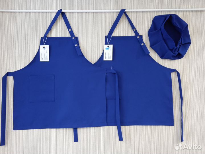 Фартук и колпак детский, для мальчиков