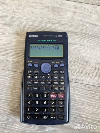 Калькулятор casio fx 82es