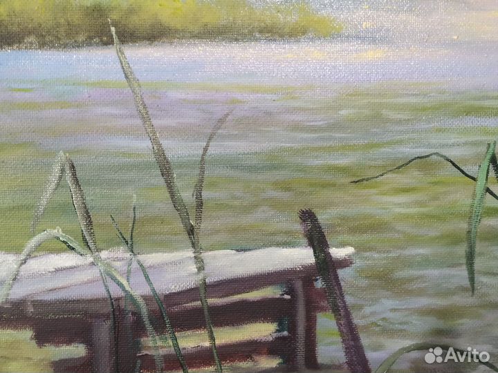 Картина маслом на холсте от автора