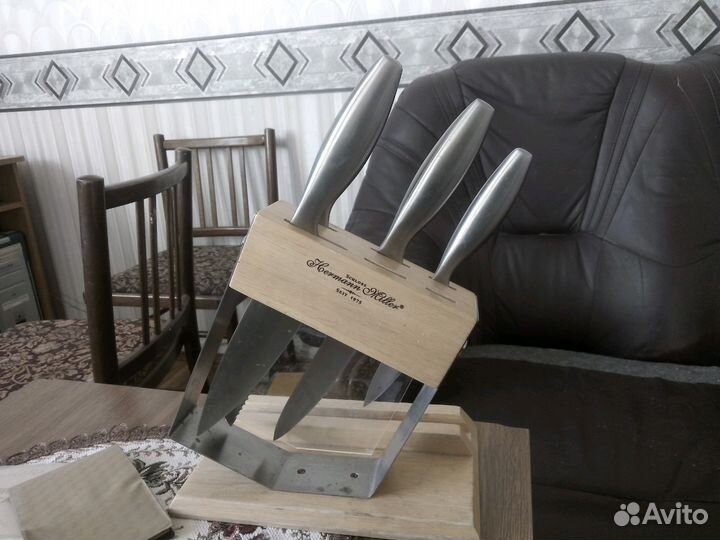 Набор фирменных кухонных ножей Hermann Miller на п