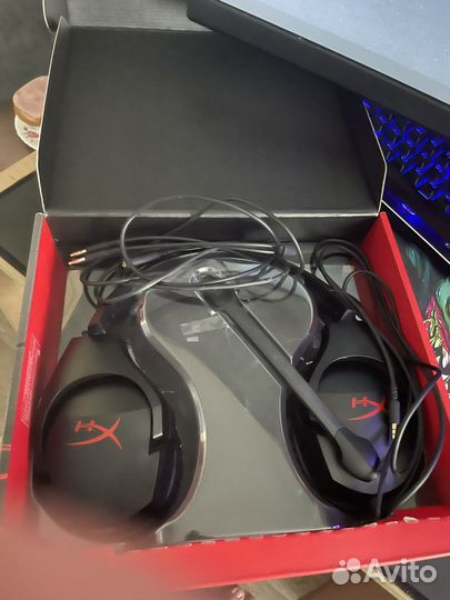 Игровые наушники hyperx cloud stinger core