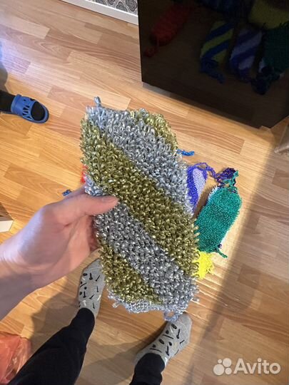 Мочалка ручной работы