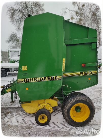 Пресс-подборщик John Deere 590, 1996