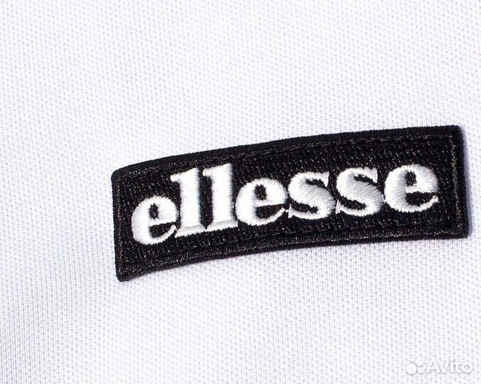 Орининальная олимпийка Ellesse white top Бежевая