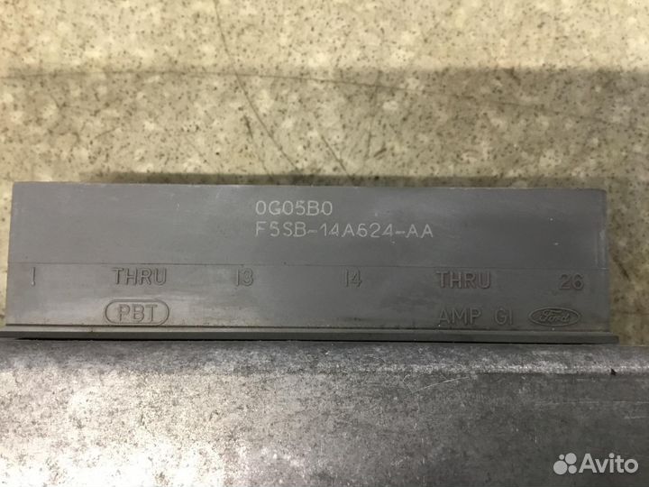 Блок управления двигателем Ford Focus I 1998-2004