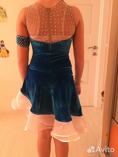 Платье для бально- спортивных танцев(новое)