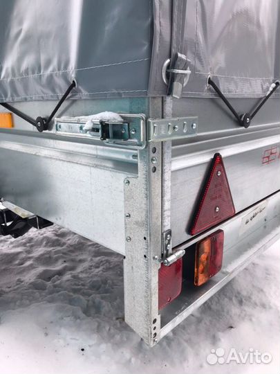 Стойка борта прицепа мзса 817700.002, задняя левая