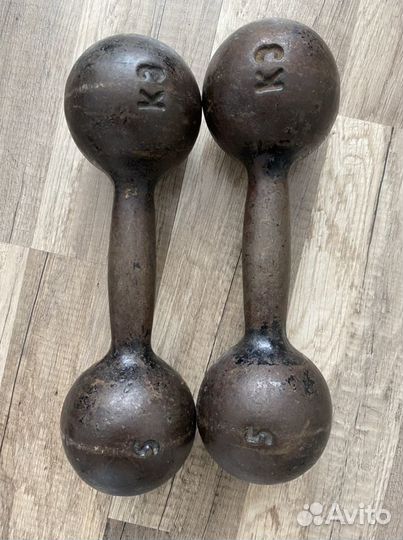 Гантели СССР 5 кг