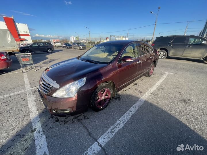 Nissan Teana 2.5 CVT, 2009, битый, 492 500 км