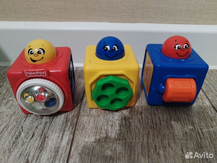Кубики fisher price