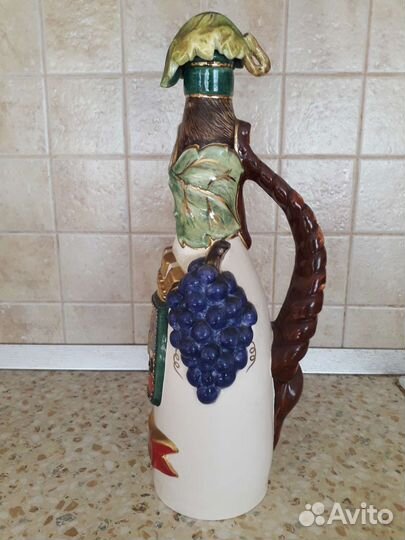 Бутылка керамическая коллекционная - Кубань