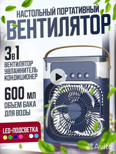 Настольный вентилятор