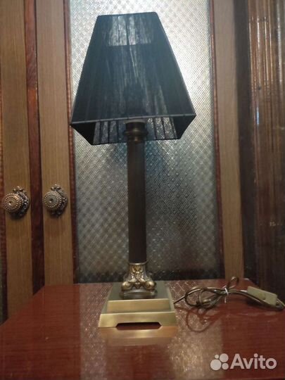 Лампы настольные бронза, мрамор