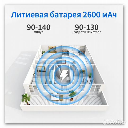 Робот-пылесос с турбощеткой airrobo P10