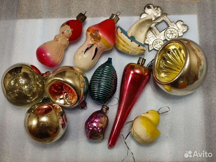 Елочные игрушки ссср, цена за штуку