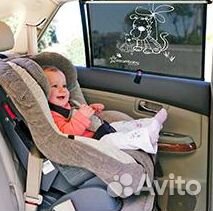 Автомобильные шторы от солнца с защитой от UV