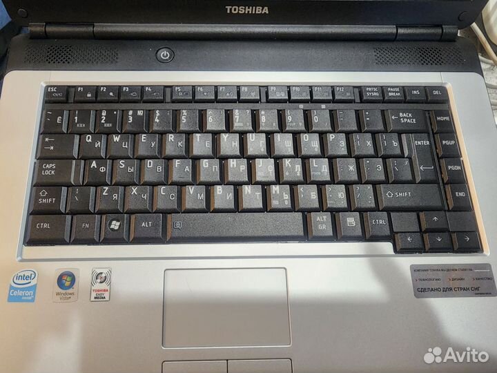 Ноутбук toshiba satellite L300-14X