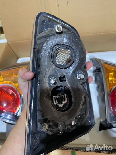 Задние фонари на mitsubishi lancer 10