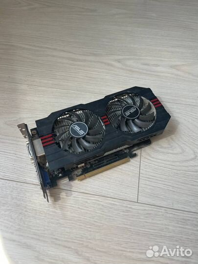 Видеокарта asus GTX750TI 2gb
