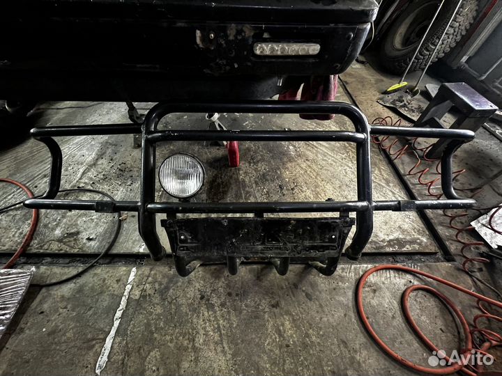 Кенгурятник на nissan terrano