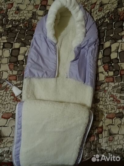 Зимний конверт на выписку