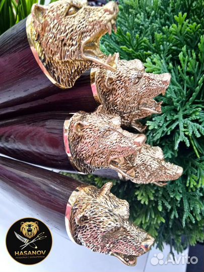 Шампура с головами зверей