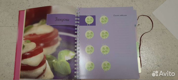 Книга для записи кулинарных рецептов