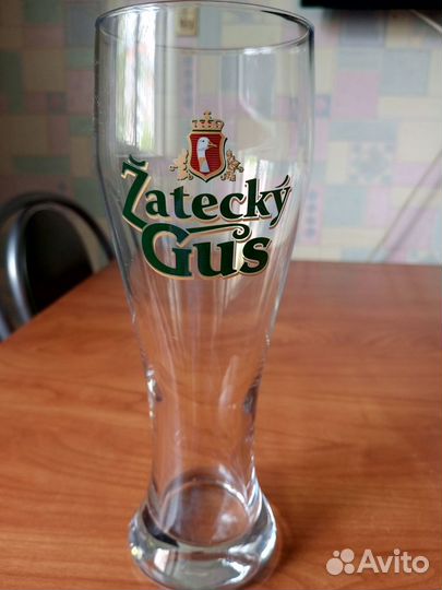 Бокалы для пива 0,5 л Zatecky Gus 6 шт. (упаковка)