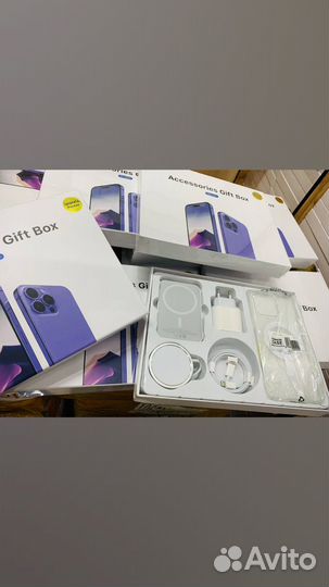 Набор для айфона 5в1 чихол magsafe только оптоп