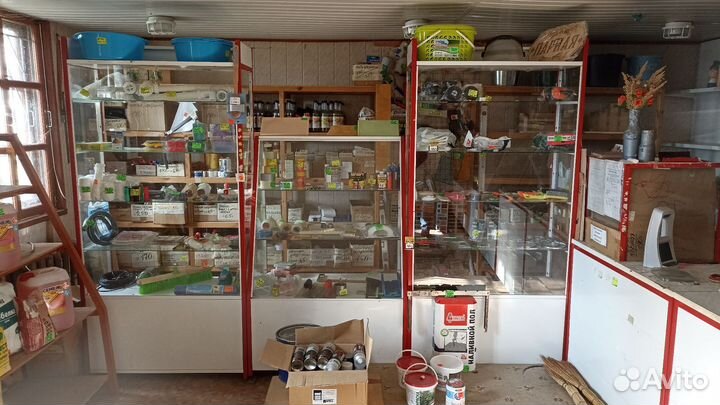 Прилавки, стеллажи, витрины для магазина