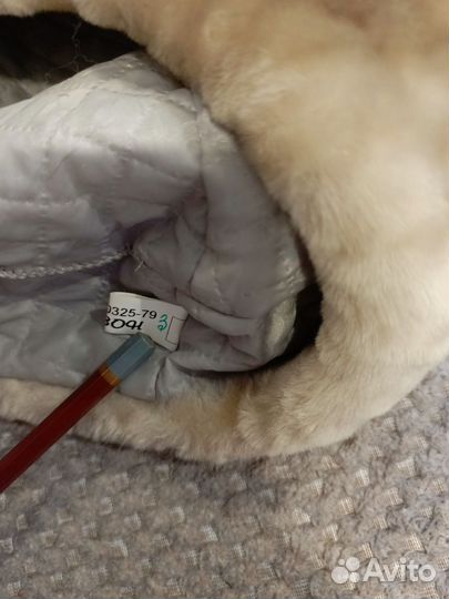 Берет женский зимний мутоновый