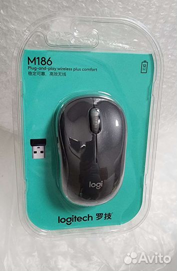 Беспроводная мышь logitech M186