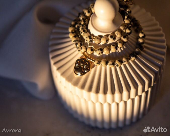 Чокер, колье, ожерелье из натуральных камней