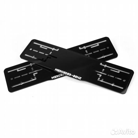 Премиум рамки госномера Mercedes-Benz