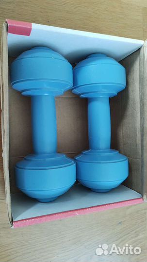 Гантели 2х0.5 кг новые