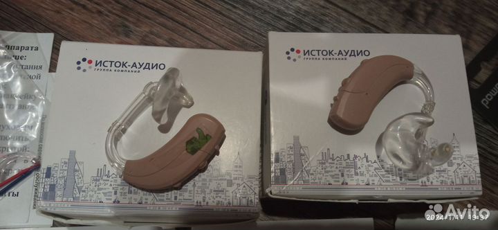Мощные Слуховые аппараты Оникс. 2штуки