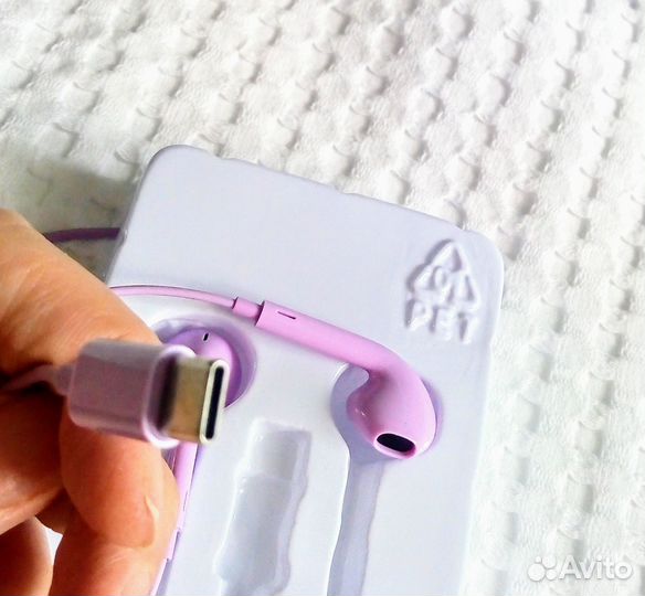 Наушники разьем type с