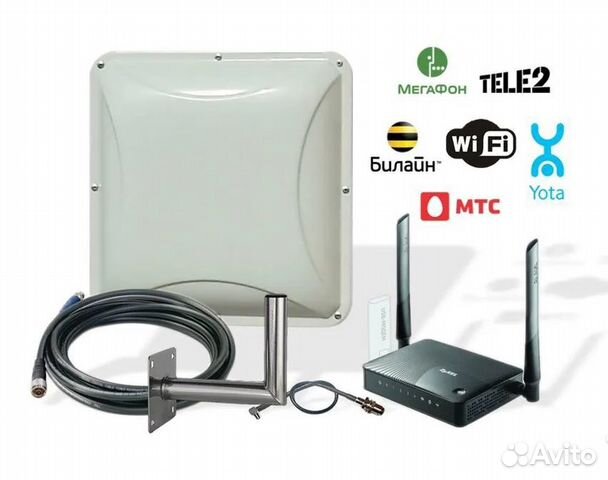 Антенны усилители сигнала 3G 4G Интернета