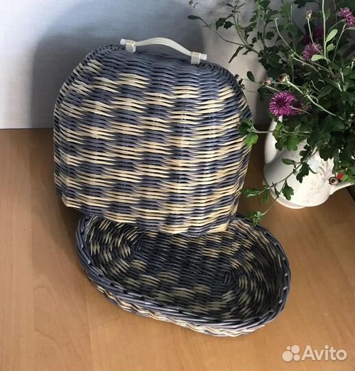 Хлебница плетеная