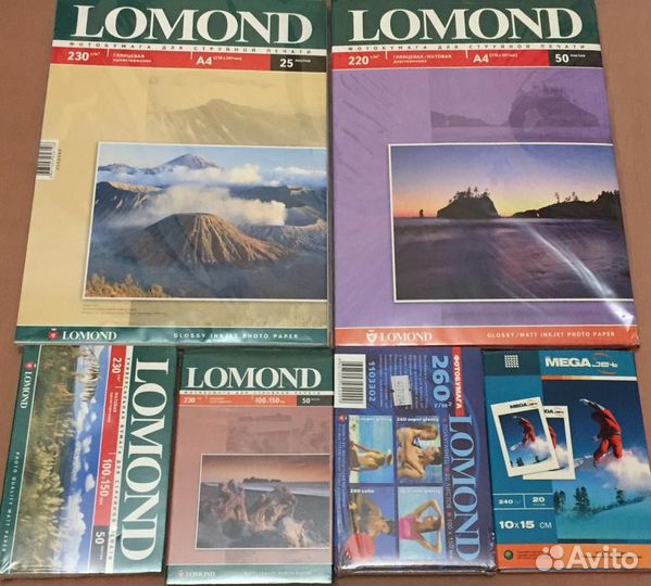 Фотобумага новая