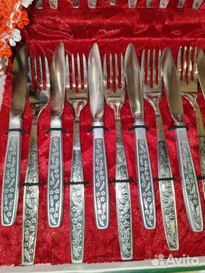 Набор столовых приборов зиш,СССР нержавейка