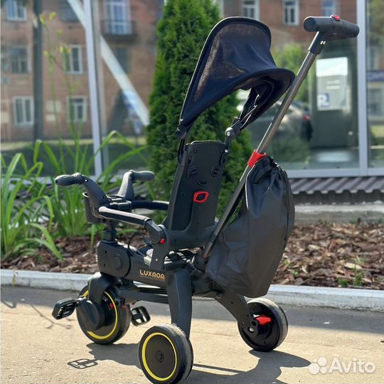 Велосипед складной Luxmom S7 черный