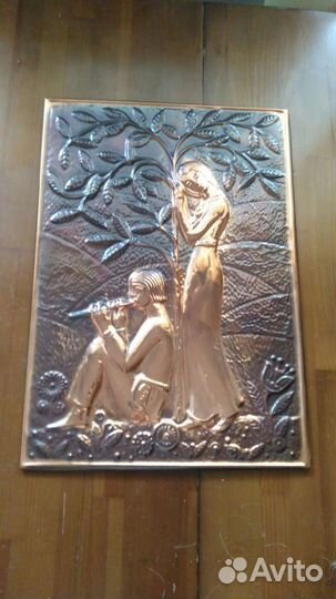 Панно чеканка